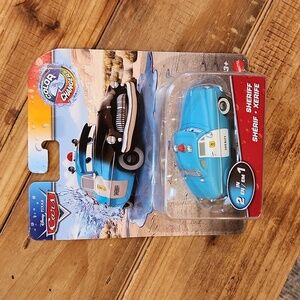 DISNEY Cars Toys Pixar Mattel On the Road Color Changers Sheriff